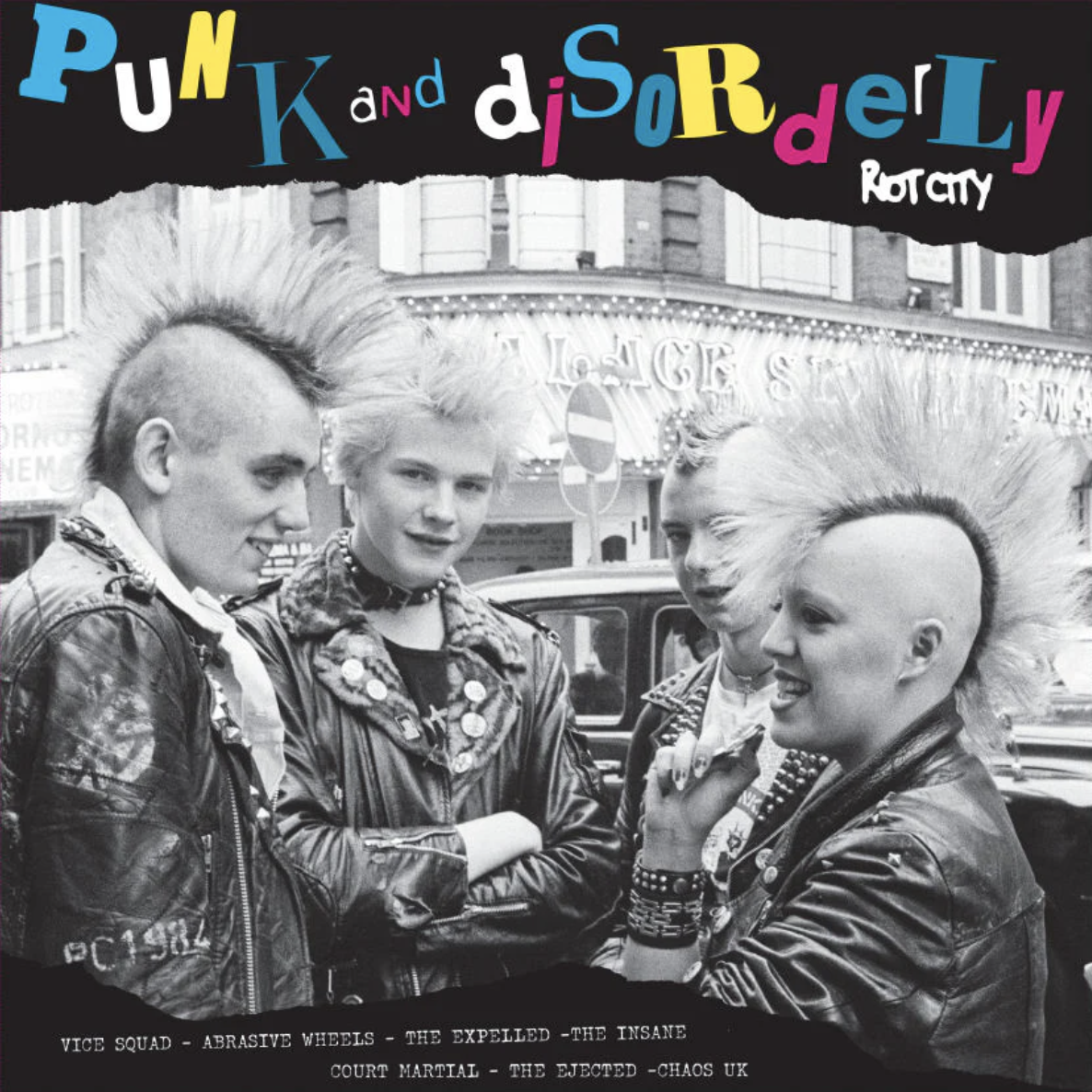 Buy Punk And Disorderly Comp LP | UK82 Punk Vinyl | Crustpunks.com